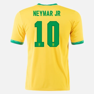 inden længe talsmand Motel Brasilien Neymar JR 10 Hjemmebanetrøje 20-21 – Fodboldtrøjer(S/S) –  Fodboldtrøjer,EM 2020 Trøjer,Børnetøj Udsalg